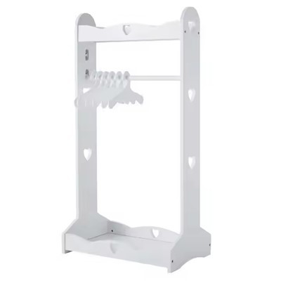 Fa gyerekek kabát állvány